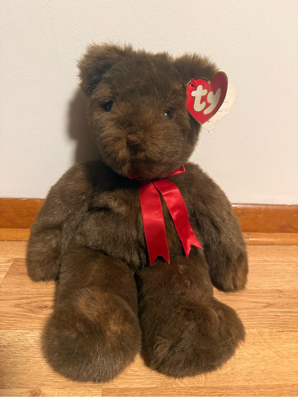 VTG 1991 Ty Classics Collection “PJ” the Large Brown Teddy Bear (24 inch)